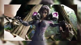 Ezreal from League of Legends Fucks a Girl's Ass in the Forest!