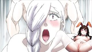 Bunny Vtuber watches Nanami x Mei Mei xxx