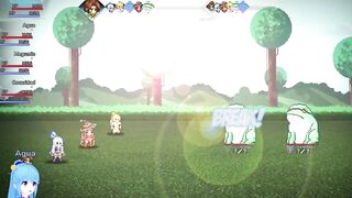 UN JUEGO DONDE PUEDES FOLLAR CON AQUA Y DARKNESS DE KONOSUBA - [Review y escenas] - ADVENTURER TRAIN