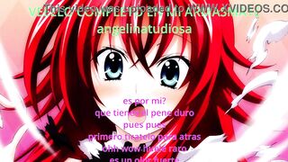 joi tu compañera de estudio te hace la paja, instrucciones para masturbarse anime hentai TRAILER RIAS GREMORY