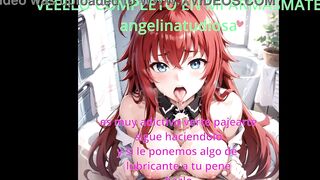 joi tu compañera de estudio te hace la paja, instrucciones para masturbarse anime hentai TRAILER RIAS GREMORY