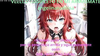 joi tu compañera de estudio te hace la paja, instrucciones para masturbarse anime hentai TRAILER RIAS GREMORY