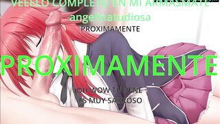 joi tu compañera de estudio te hace la paja, instrucciones para masturbarse anime hentai TRAILER RIAS GREMORY