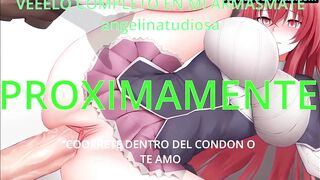 joi tu compañera de estudio te hace la paja, instrucciones para masturbarse anime hentai TRAILER RIAS GREMORY