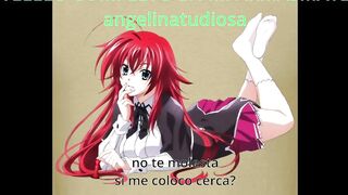 joi tu compañera de estudio te hace la paja, instrucciones para masturbarse anime hentai TRAILER RIAS GREMORY