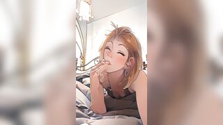 Lady CcarmasD Smoking Break New Model