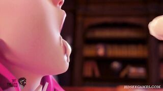 Seraphine from League of Legends Gets 3 Mouthfuls Of Cum