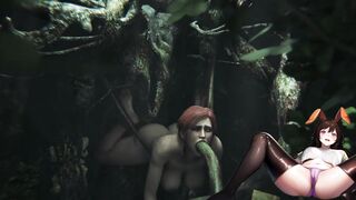 Triss vs Leshen