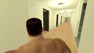 Giant Futanari And BigTits Milf Aunty In Bizarre Hotel Room | Adult Fun Game