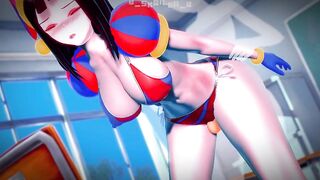 The Amazing Digital Circus - Pomni wears a very sexy bikini