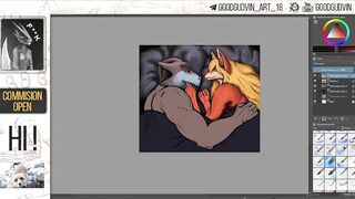 55 Speed Paint - Kinktober After sex time