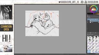 55 Speed Paint - Kinktober After sex time