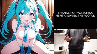 Hatsune miku lovey-dovey sex hentai art and voice