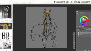 56 Speed Paint - Kinktober Corset