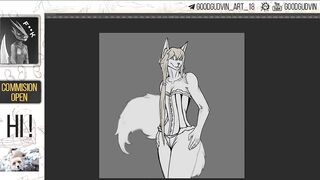 56 Speed Paint - Kinktober Corset