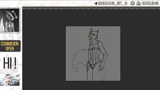 56 Speed Paint - Kinktober Corset