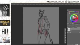 56 Speed Paint - Kinktober Corset
