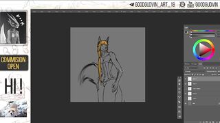56 Speed Paint - Kinktober Corset
