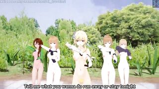 Pussyverse: ||MMD|| (CHUNG HA) - Stay Tonight (Hoyogirls)(Lumine, Stelle, Kiana, Nicole)