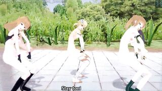 Pussyverse: ||MMD|| (CHUNG HA) - Stay Tonight (Hoyogirls)(Lumine, Stelle, Kiana, Nicole)