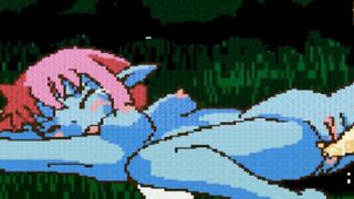 Fairyfighting fairies fingering and licking pussy