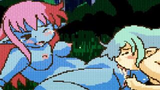 Fairyfighting fairies fingering and licking pussy