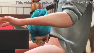 Poker turns into rough sex with Astarion and Halsin - sims 4 - 3D animation - Baldur's gate III