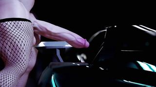 Ganyu sex car Genshin Impact