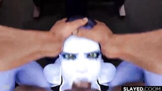WIDOWMAKER GETS THROAT FUCKED BY A BBC (Artist: Slayed.coom)