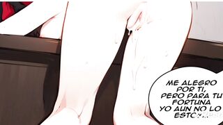 Kaguya Shinomiya gets her creamy pussy fucked