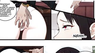 Kaguya Shinomiya gets her creamy pussy fucked