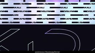 K/DA girls hot lesbian scene
