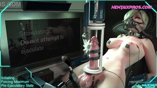 Edging a Futanari to the max for the best Explosive Orgasm - 3D