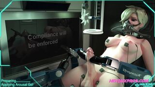 Edging a Futanari to the max for the best Explosive Orgasm - 3D