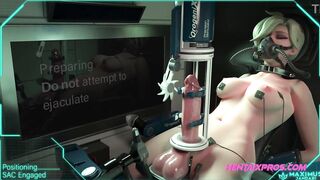Edging a Futanari to the max for the best Explosive Orgasm - 3D