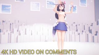 Tokino Sora HOLOLIVE Iwara MMD VTUBER R-18 Nude Mod ウミユリ海底譚