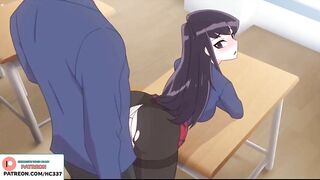 KOMI SAN FUCKING AND GETTING CREAMPIE AFTER SCHOOL - KOMI SAN CANT COMMUNICATE HENTAI ANIMATION