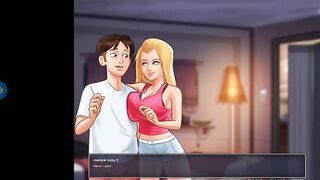Jugando Summertime Saga