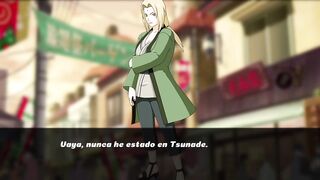 FUCKING GRANDMA TSUNADE AFTER BEATING HER AT HER OWN GAME - NARUTO FAMILY VACATION