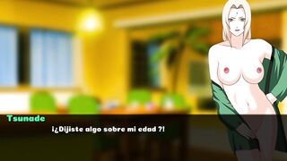 FUCKING GRANDMA TSUNADE AFTER BEATING HER AT HER OWN GAME - NARUTO FAMILY VACATION