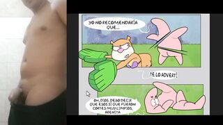 Patricio enseñándole a la arenita a follar hentai sin censura