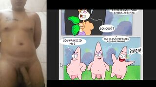 Patricio enseñándole a la arenita a follar hentai sin censura