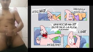 Patricio enseñándole a la arenita a follar hentai sin censura
