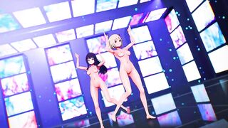 【MMD LycorisRecoil 4k/60fps】《Chisato(錦木 千束)Takina(井ノ上 たきな)》~《DECO27 ft. 初音ミク (Hatsune Miku) ラビットホール》