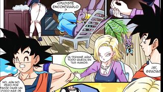 Krillin Se Folla a 18 Antes De Que Bills Destruya Todo - Dragon Ball Hentai