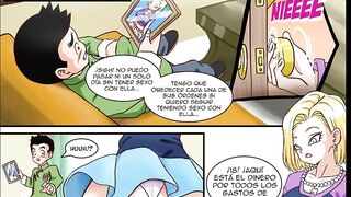 Krillin Se Folla a 18 Antes De Que Bills Destruya Todo - Dragon Ball Hentai