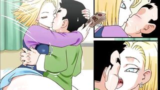 Krillin Se Folla a 18 Antes De Que Bills Destruya Todo - Dragon Ball Hentai
