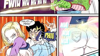Krillin Se Folla a 18 Antes De Que Bills Destruya Todo - Dragon Ball Hentai