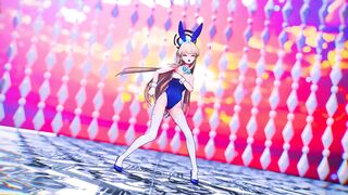 【MMD BlueArchive 4k/60fps】《Asuma Toki (飛鳥馬トキ)》~《DECO27 ft. 初音ミク (Hatsune Miku) ラビットホール》