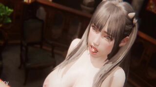 Uncensored Hentai / 3D | Alana gets fingers and dick in her pussy | Rise of Eros
